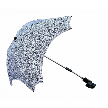 Зонт для коляски с раздвижным стержнем т.м. АNEX (Анекс) Q1 print